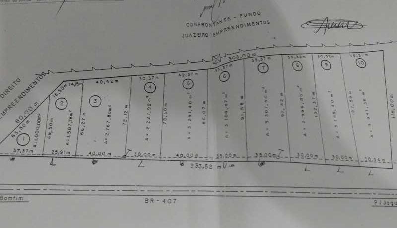 Vendo lotes comerciais senhor do bonfim vsb051 3